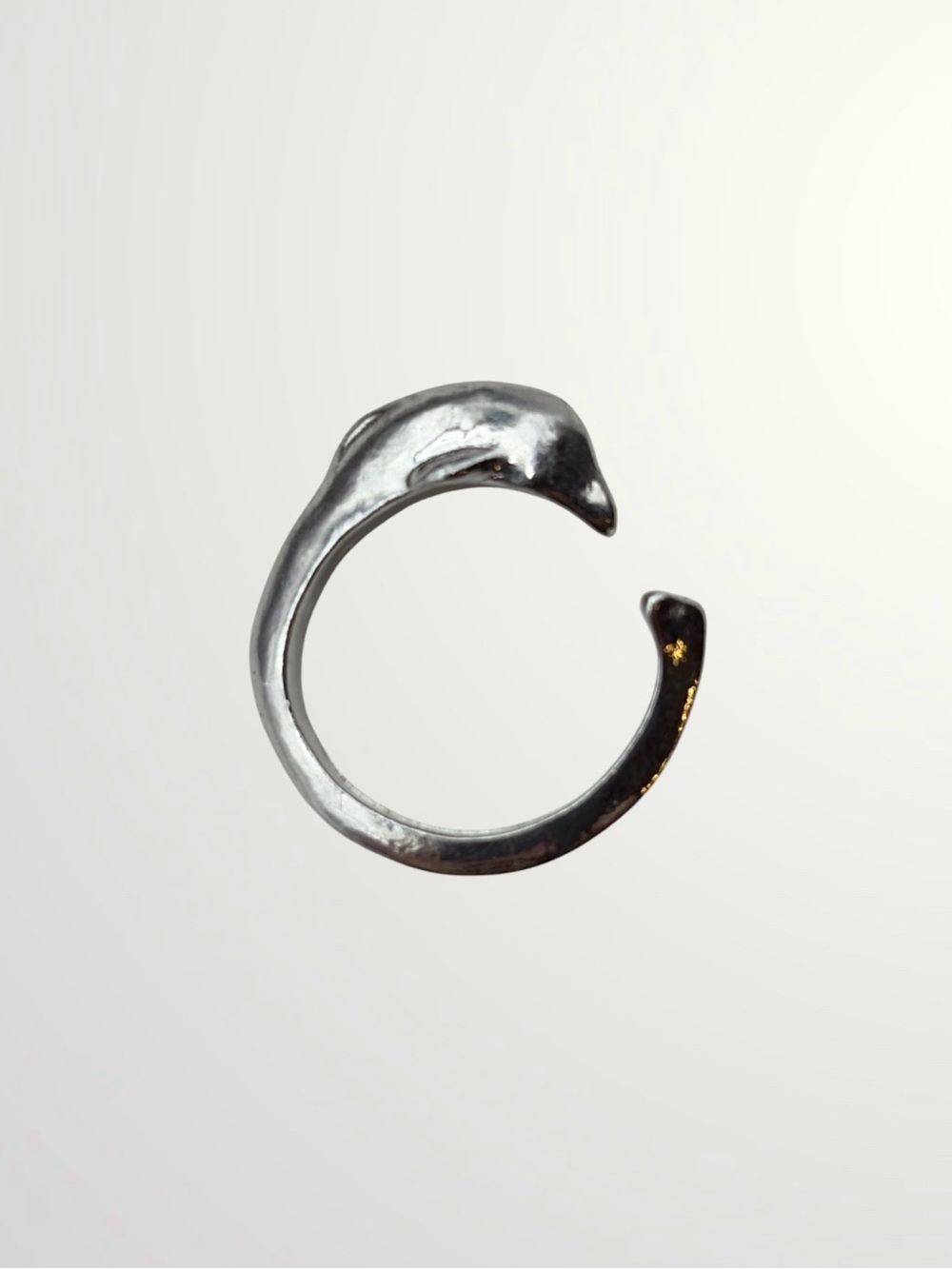 Minimalist Dolphin Ring